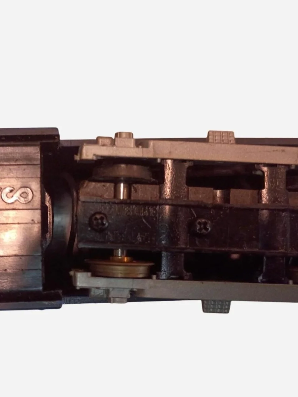 Midnight Special Blue & White Toy Train Locomotive
